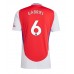 Arsenal Gabriel Magalhaes #6 Hjemmedrakt 2024-25 Kortermet